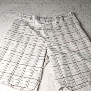 Mens zip front shorts  poly spandex blend